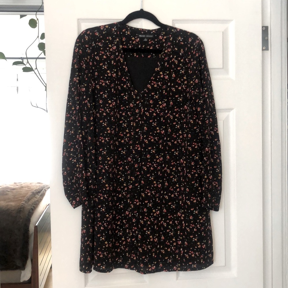 Madewell Floral Shift Dress